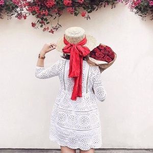 ZARA EMBROIDERED JUMPSUIT DRESS!!